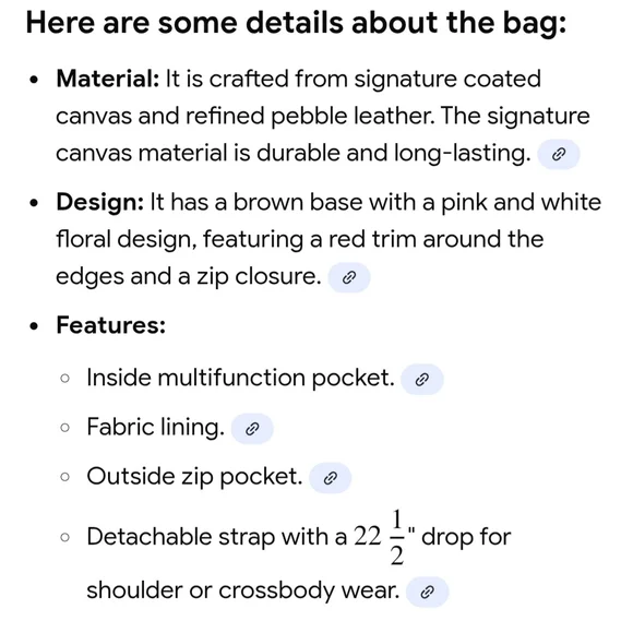 NWT Coach🌹Orig ($453)ROSE COURT CROSSBODY➕EYEGLASS CASE Pink and Red Blooms - Picture 2 of 15